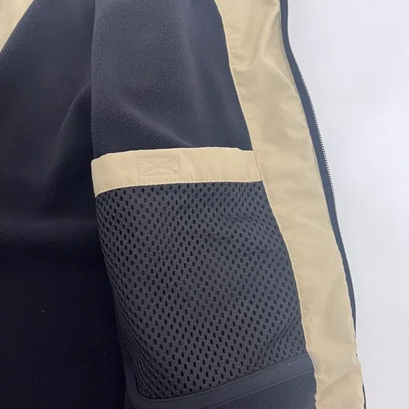 Eddie Bauer Mens Size L Tall Vest Kahki Tan Full Zip Outdoor Outfitter Full Zip‎ - Picture 12 of 16